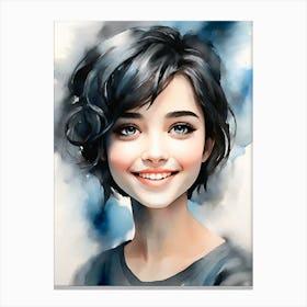 Smile Canvas Print