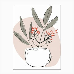 Potted Plant 23 Canvas Print