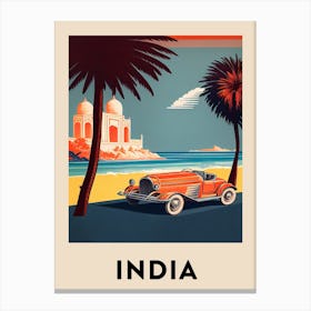 India 5 Canvas Print