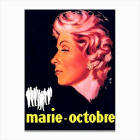 Marie Octobre (1959) Canvas Print