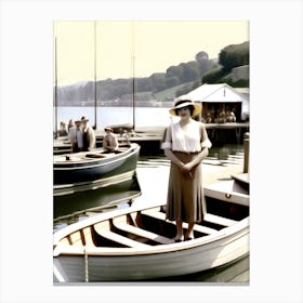 1920s Marina~Reimagined 3 Canvas Print