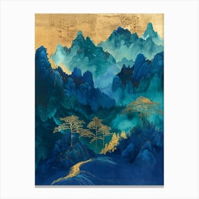 Chinese Mountains 47 Canvas Print