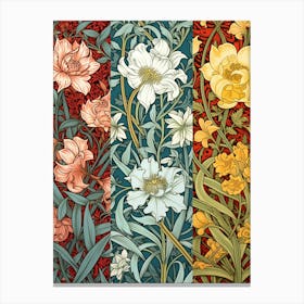 William Morris Flowers 2 Canvas Print