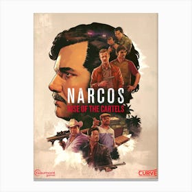 Narcos Rise Of The Cartels Canvas Print