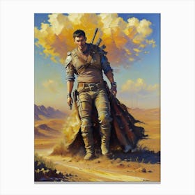 Desert Hunter Canvas Print