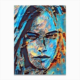 Abstract - Woman'S Face Canvas Print