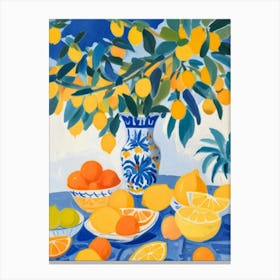 Lemon Tree Canvas Print