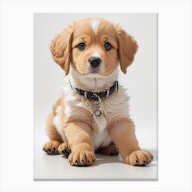 Golden Retriever Puppy 1 Canvas Print