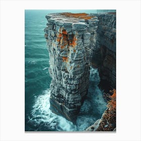 Cliffs Of Iceland Canvas Print