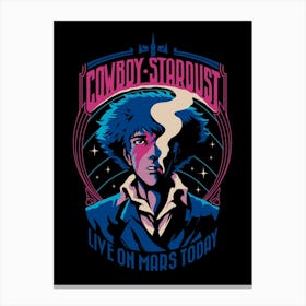 Cowboy Stardust Canvas Print