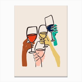 Cheers Canvas Print