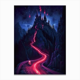 Harry Potter Castle Canvas Print