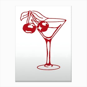 Martini 7 Canvas Print