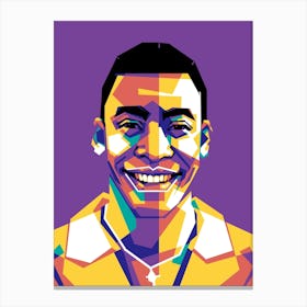 Legend Pele Wpap Canvas Print