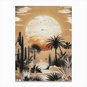 Desert Landscape Canvas Print Canvas Print