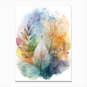 Watercolor Painting 3 Canvas Print