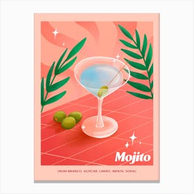 Mojito Fresh Drink - Rbt, Bcba, Mojito, Aba, Cocktails Canvas Print