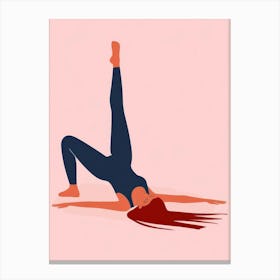 Yoga Pose 7 Canvas Print