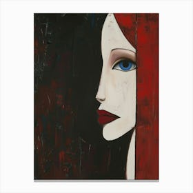 Red Haired Woman 2 Canvas Print