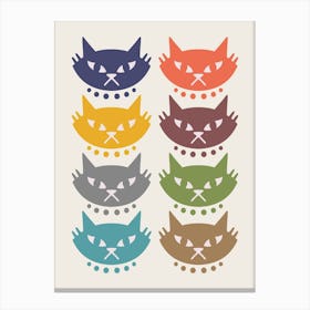 Kitty Cats 1 Canvas Print