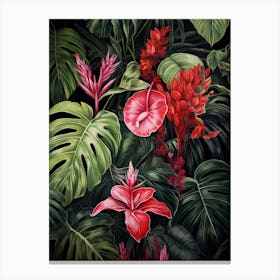 Tropical Jungle 1 Canvas Print