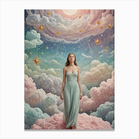 Pastel Goddess Canvas Print