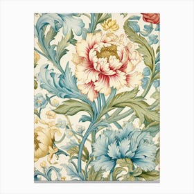 Floral Wallpaper 276 Canvas Print