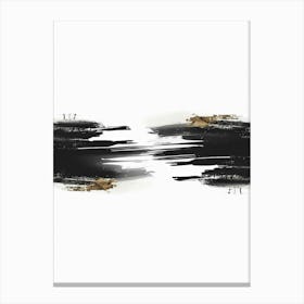 Abstract Brushstrokes 41 Canvas Print