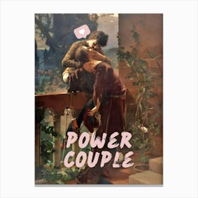 Power Couple Canvas Print