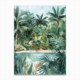 Tropical Jungle 12 Canvas Print