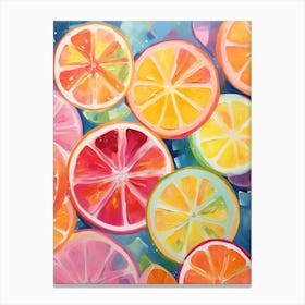 Citrus Slices 1 Canvas Print