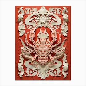 Chinese Crab Canvas Print