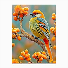 Bird In The Tree Canvas Print