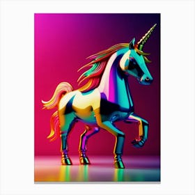 Rainbow Unicorn Canvas Print