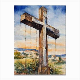The Beautiful Cross Canvas Print