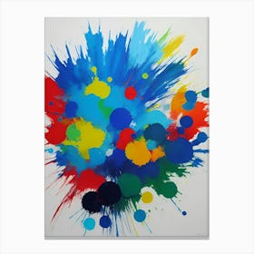 Splatters 1 Canvas Print