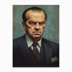 Gangster Art Frank Costello The Departed Canvas Print