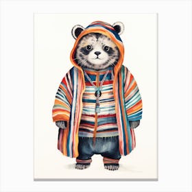 Raccoon Canvas Print Canvas Print