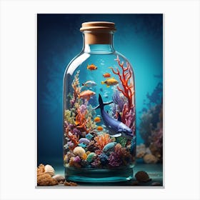 Default Magazine Cover For Sea Animals In A Glass Bottle Vi 0 C591fc84 3ed6 4159 Ab9c Adfde29864d5 1 Canvas Print