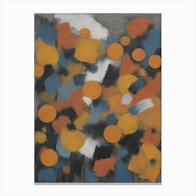 Oranges And Blues Veil of Light Canvas Print