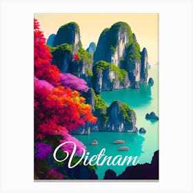 Vietnam Ha Long Bay Canvas Print