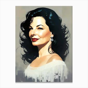 Fran Drescher Canvas Print