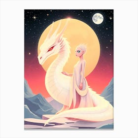 Mystical Fantasy Illustration 11 Canvas Print