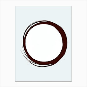 Kigali Streamlined Vision Minimalist Bauhaus Canvas Print