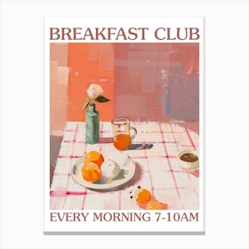 Breakfast Club English Breakfast 4 Canvas Print
