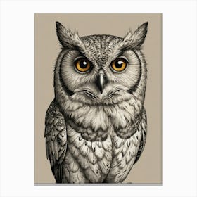 Owly! Canvas Print