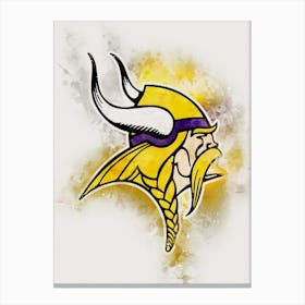 Minnesota Vikings Painting Canvas Print