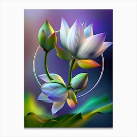 Lotus Flower 132 Canvas Print