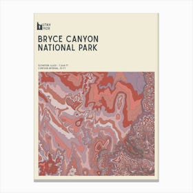 Bryce Canyon National Park Series Utah Usa Canvas Print