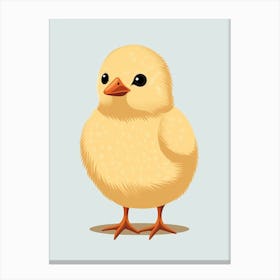 Baby Animal Illustration  Chick 2 Canvas Print